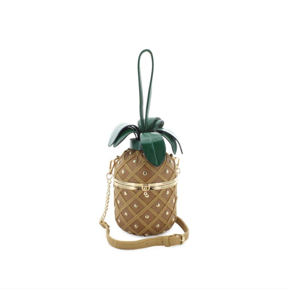 Pineapple Handbag Satchel Crossbody
